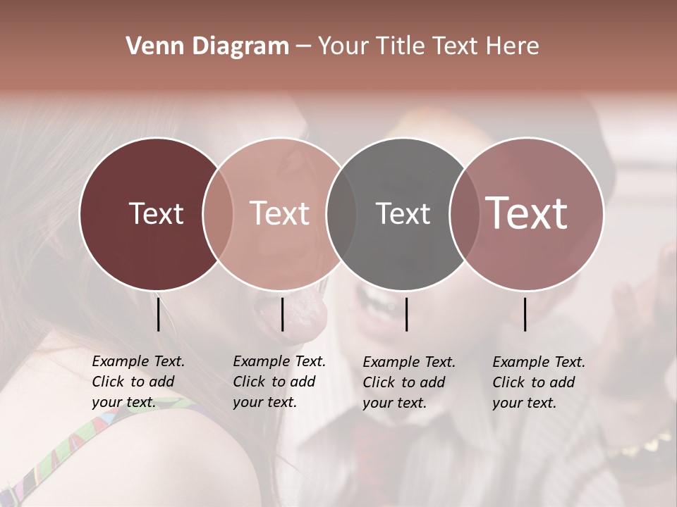 Young Woman Making Rude Gesture On A Bad Date PowerPoint Template