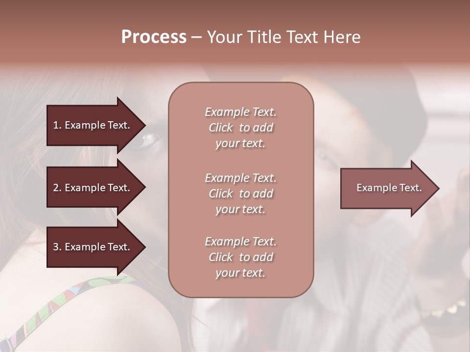 Young Woman Making Rude Gesture On A Bad Date PowerPoint Template