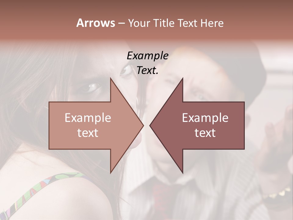 Young Woman Making Rude Gesture On A Bad Date PowerPoint Template