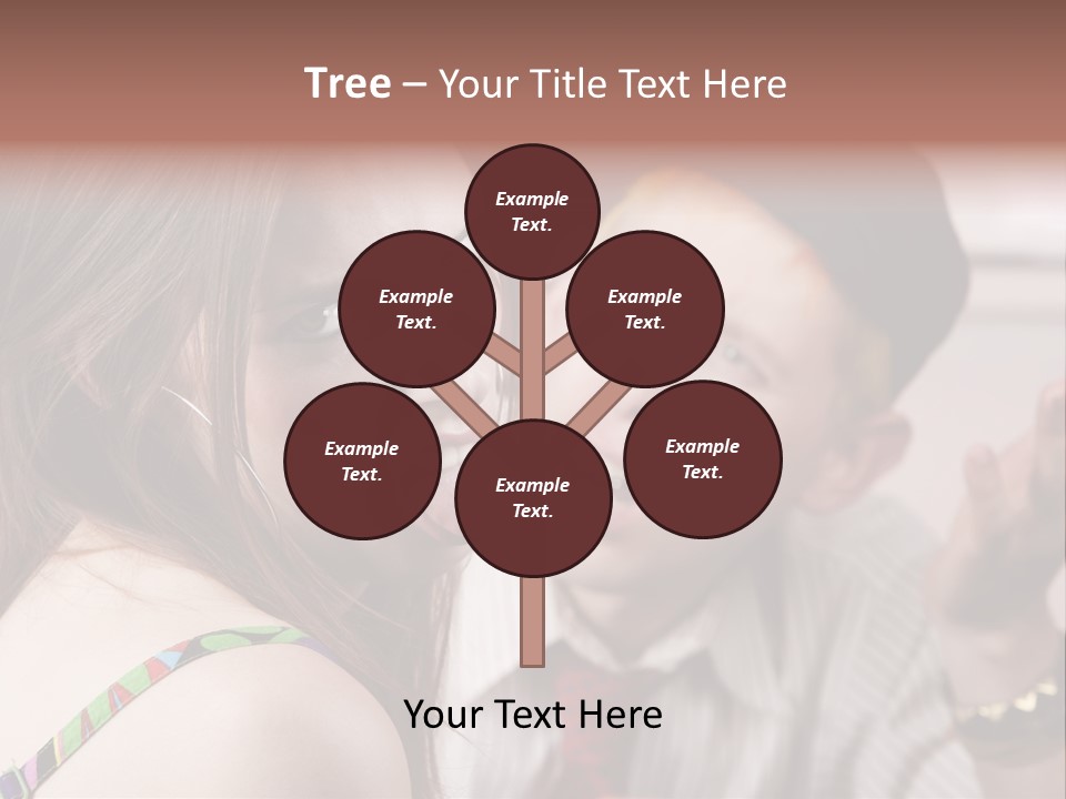 Young Woman Making Rude Gesture On A Bad Date PowerPoint Template