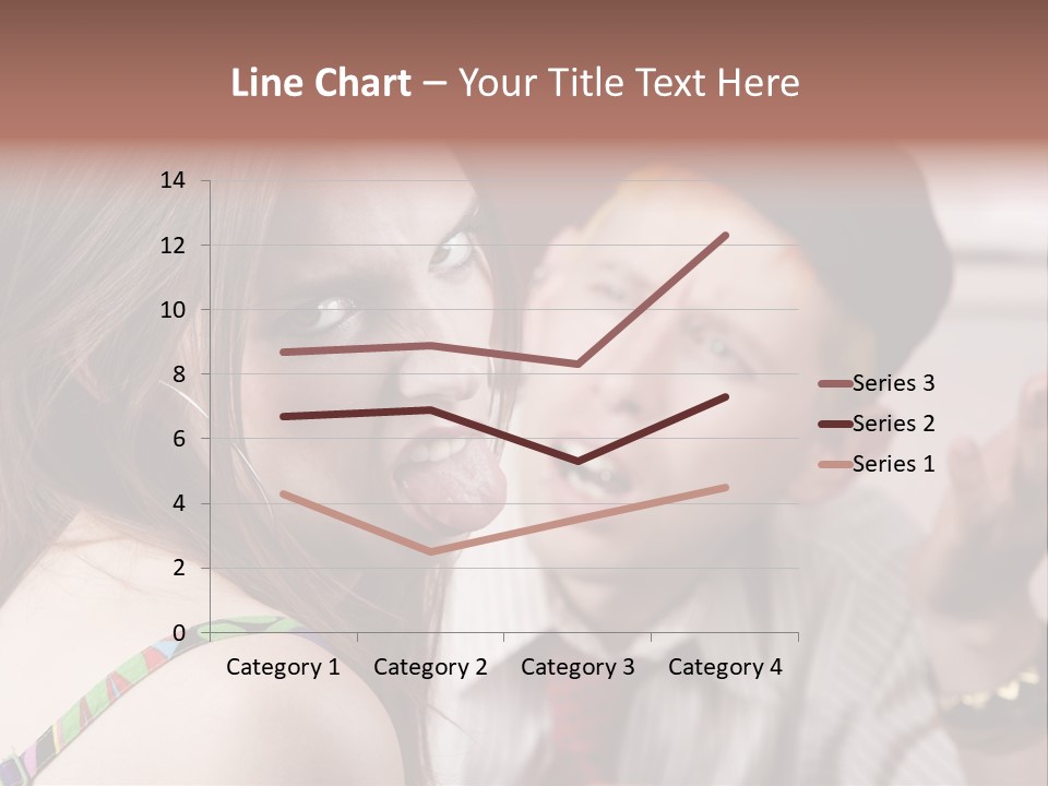Young Woman Making Rude Gesture On A Bad Date PowerPoint Template