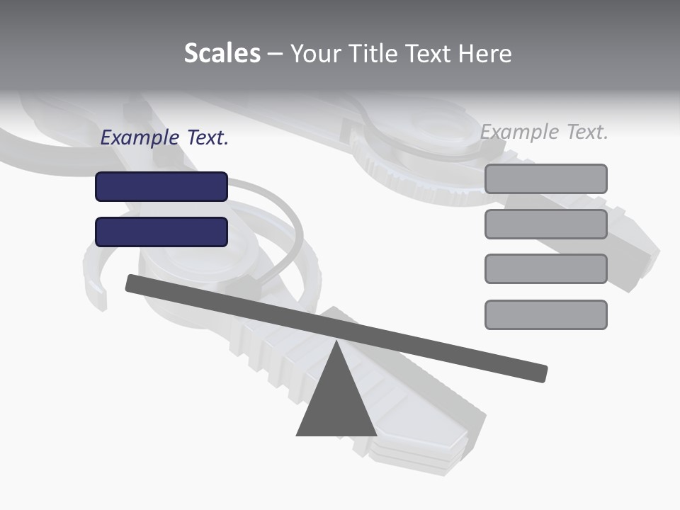 A Robotic Arm, Over White, Isolated PowerPoint Template