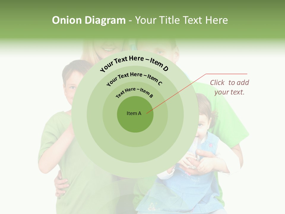 Happy Family Drinks Pure Water PowerPoint Template