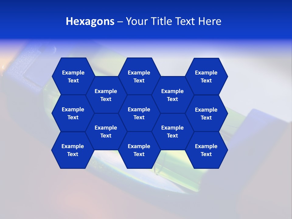 Level Tube Closeup PowerPoint Template