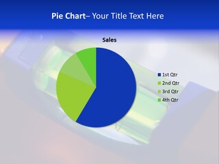 Level Tube Closeup PowerPoint Template