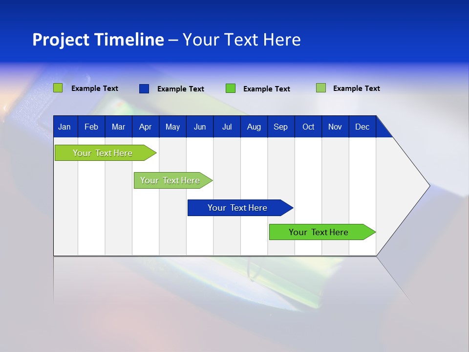 Level Tube Closeup PowerPoint Template