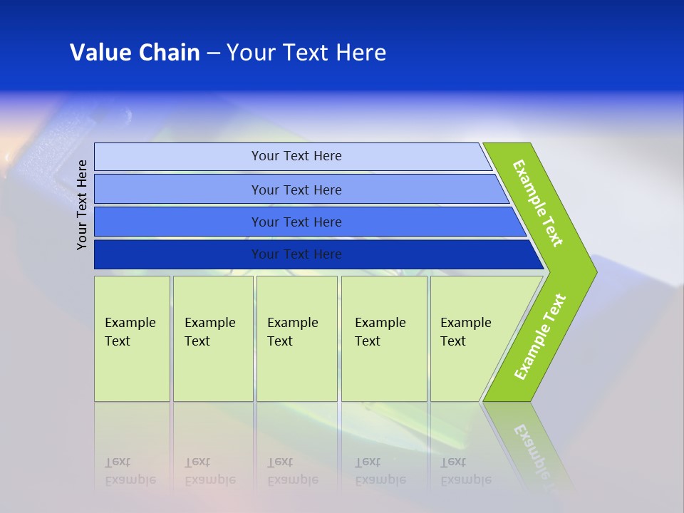 Level Tube Closeup PowerPoint Template