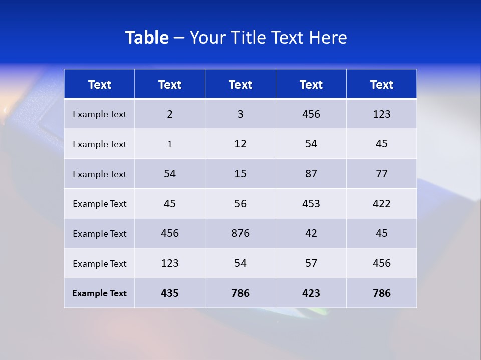 Level Tube Closeup PowerPoint Template
