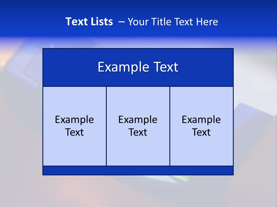 Level Tube Closeup PowerPoint Template