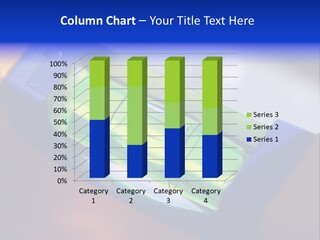 Level Tube Closeup PowerPoint Template