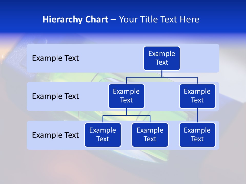 Level Tube Closeup PowerPoint Template