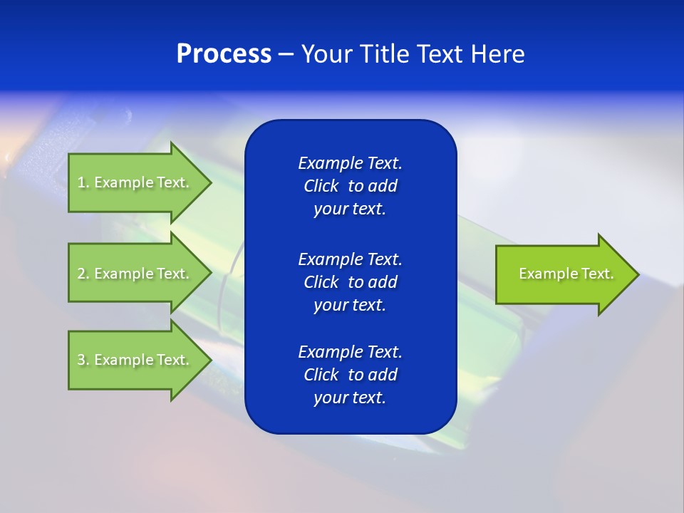 Level Tube Closeup PowerPoint Template