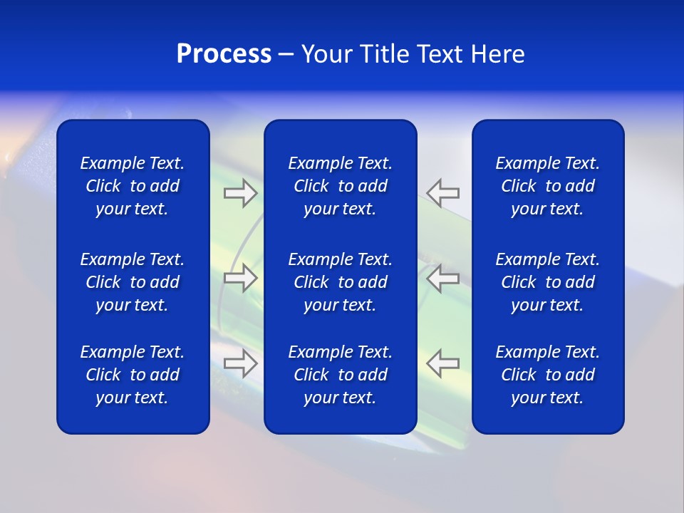 Level Tube Closeup PowerPoint Template