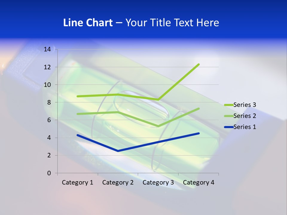 Level Tube Closeup PowerPoint Template