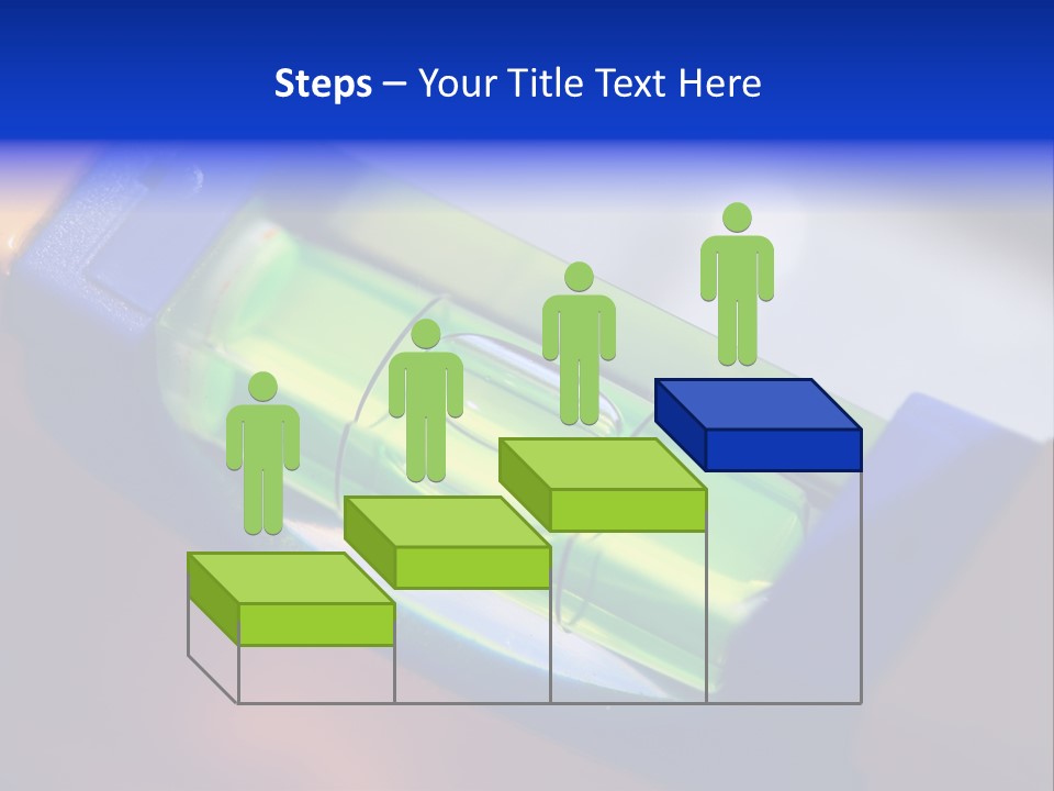 Level Tube Closeup PowerPoint Template