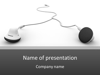 Earbuds PowerPoint Template