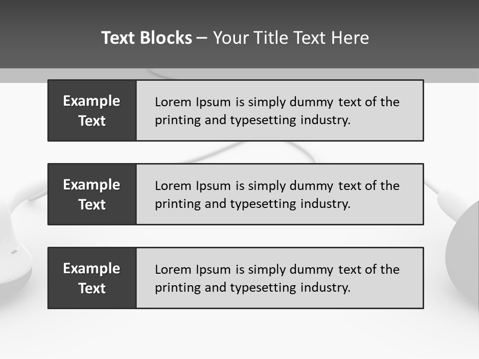 Earbuds PowerPoint Template