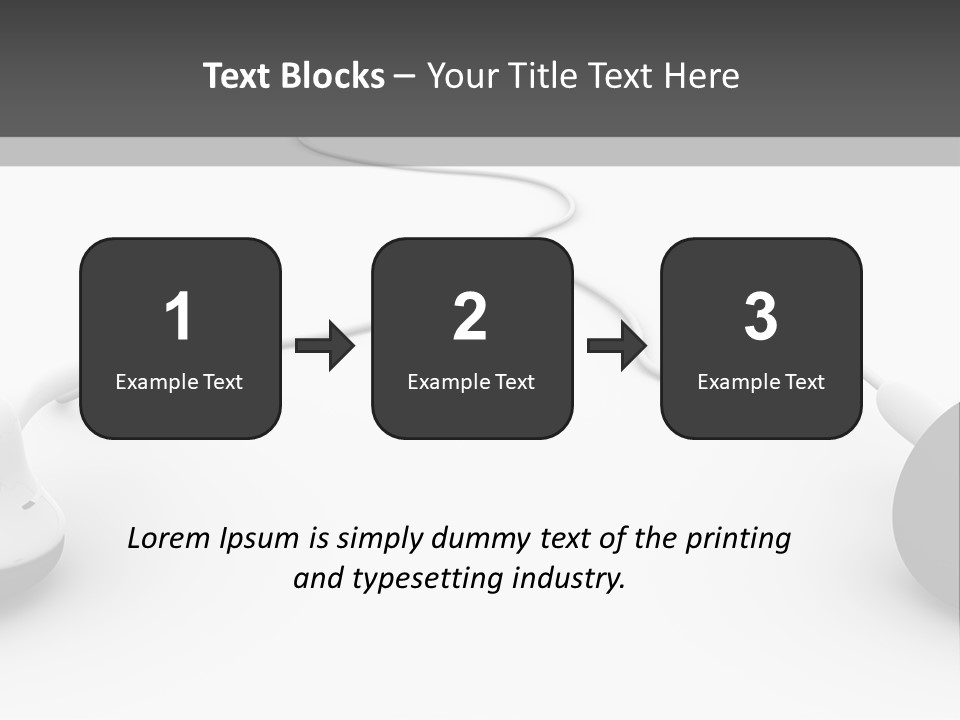 Earbuds PowerPoint Template
