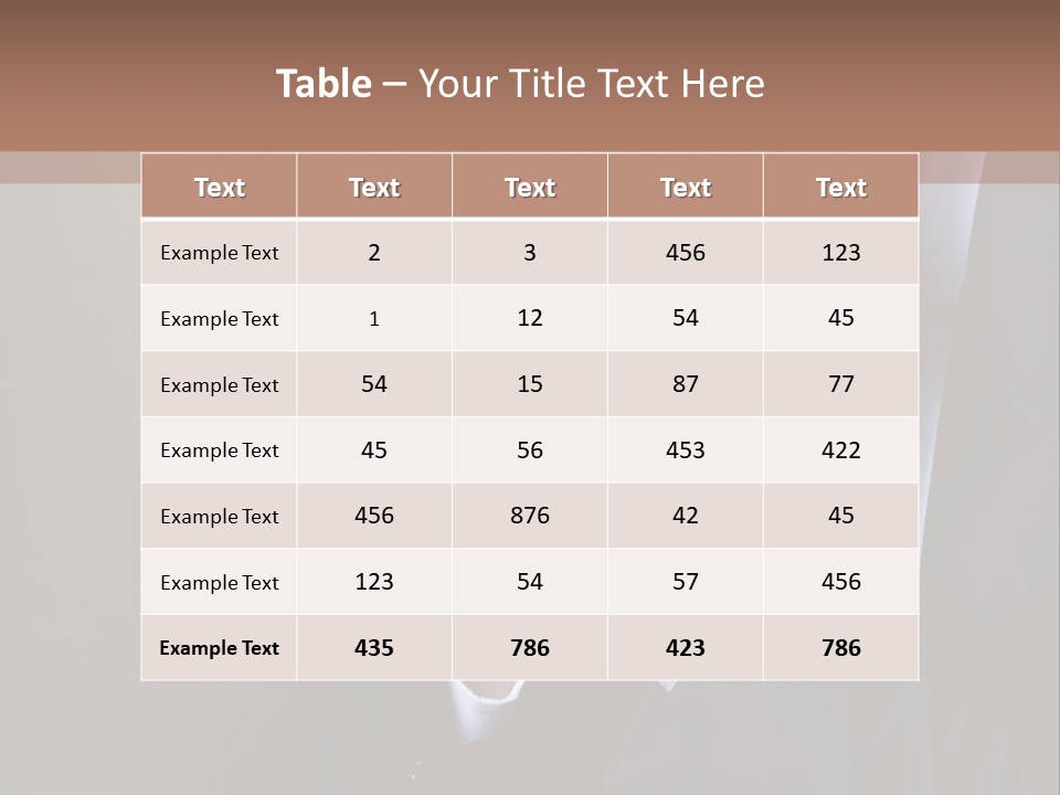 A Sad Businessman Rests His Hands On His Chin PowerPoint Template