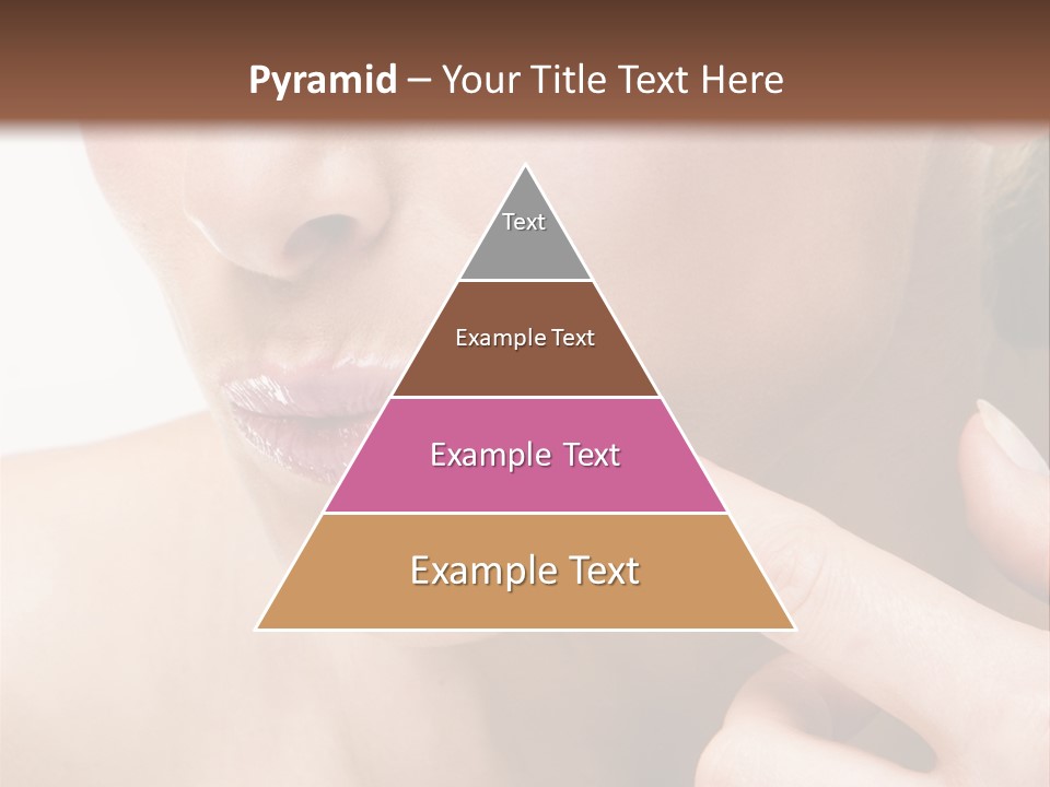 Pimple , Spot On Beauty Woman Face PowerPoint Template