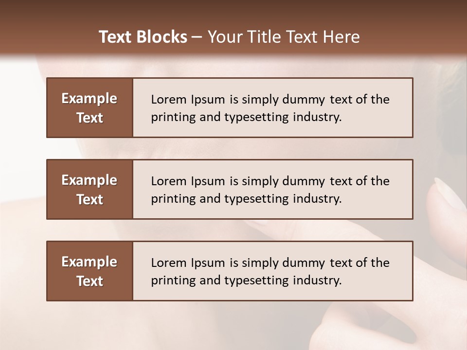 Pimple , Spot On Beauty Woman Face PowerPoint Template
