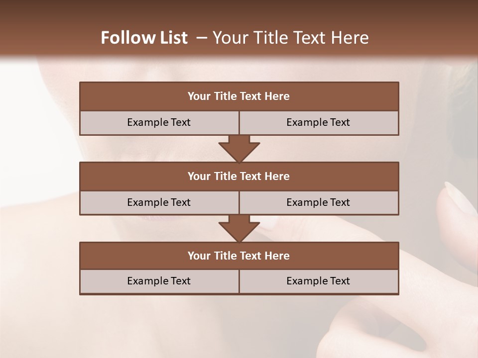 Pimple , Spot On Beauty Woman Face PowerPoint Template