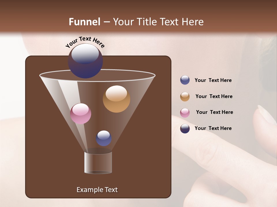 Pimple , Spot On Beauty Woman Face PowerPoint Template