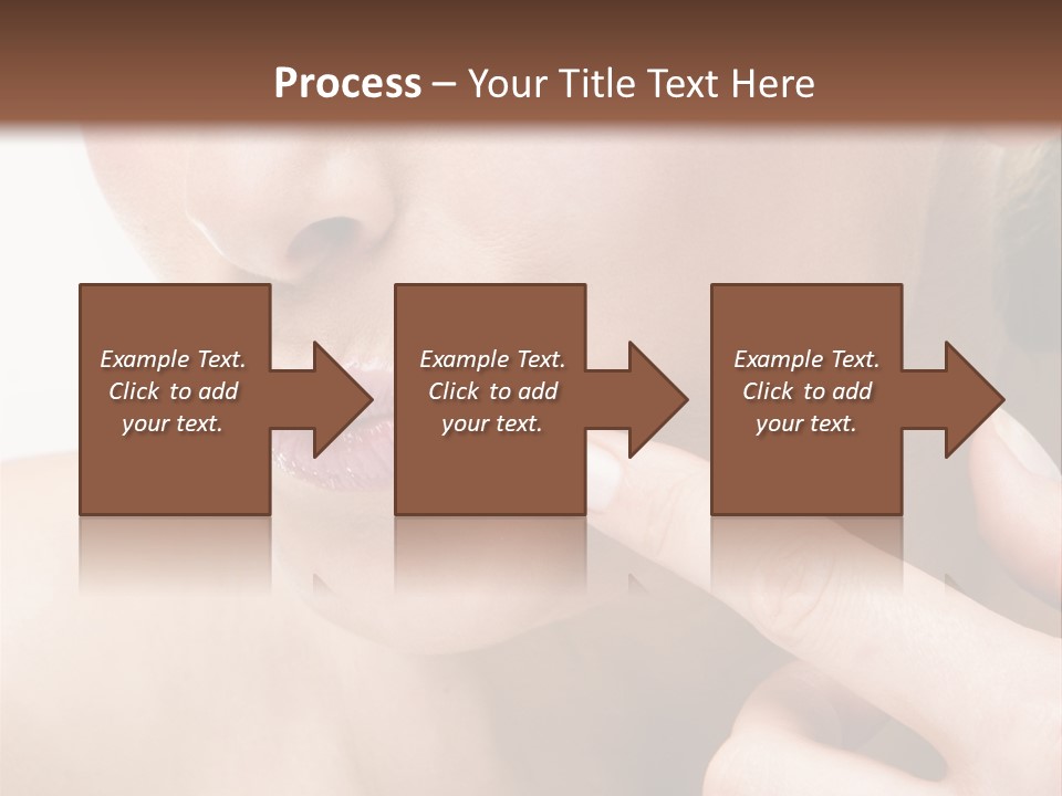 Pimple , Spot On Beauty Woman Face PowerPoint Template