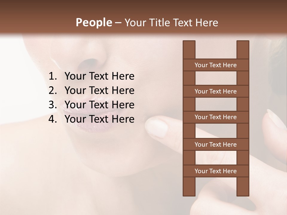 Pimple , Spot On Beauty Woman Face PowerPoint Template