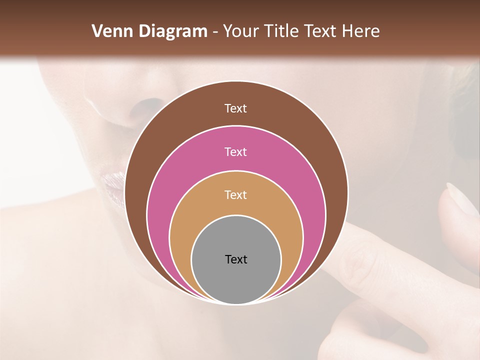 Pimple , Spot On Beauty Woman Face PowerPoint Template