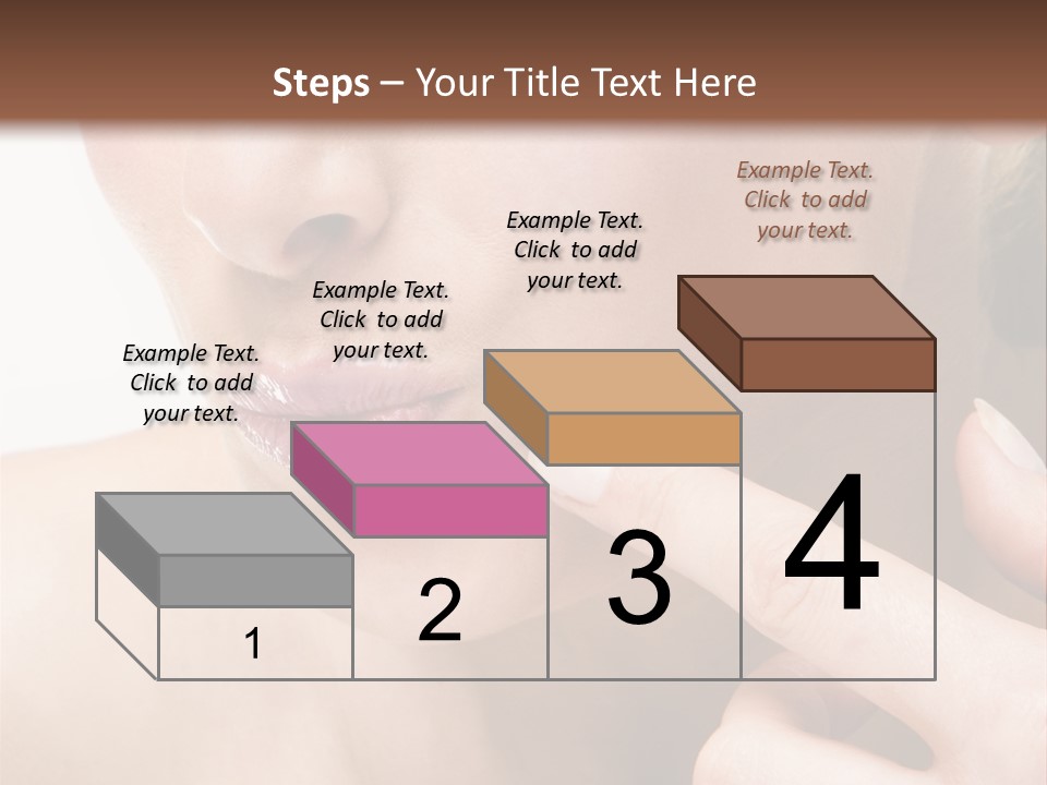 Pimple , Spot On Beauty Woman Face PowerPoint Template