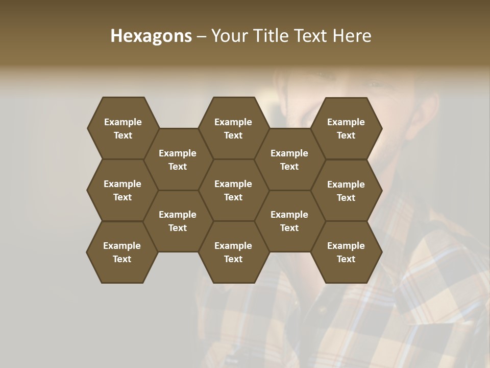 Young Happy Man With Big Smile PowerPoint Template