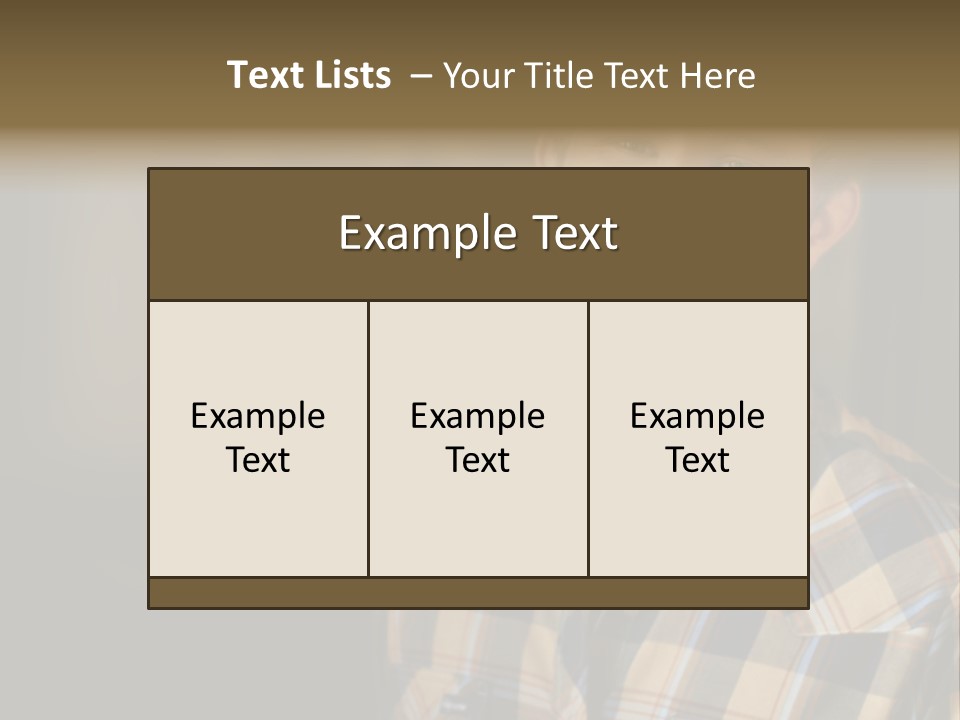 Young Happy Man With Big Smile PowerPoint Template