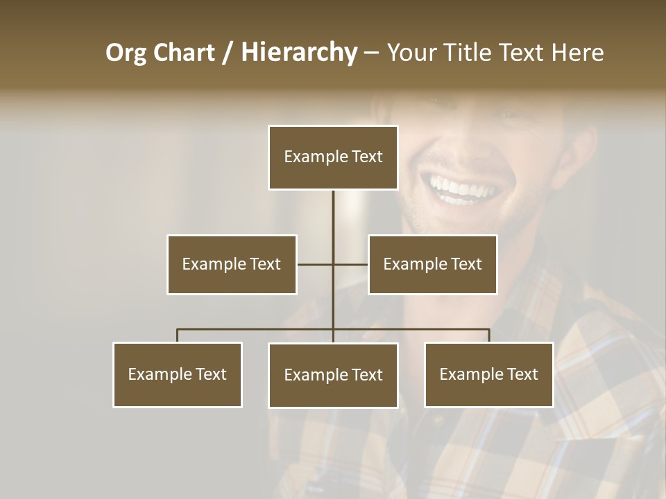 Young Happy Man With Big Smile PowerPoint Template