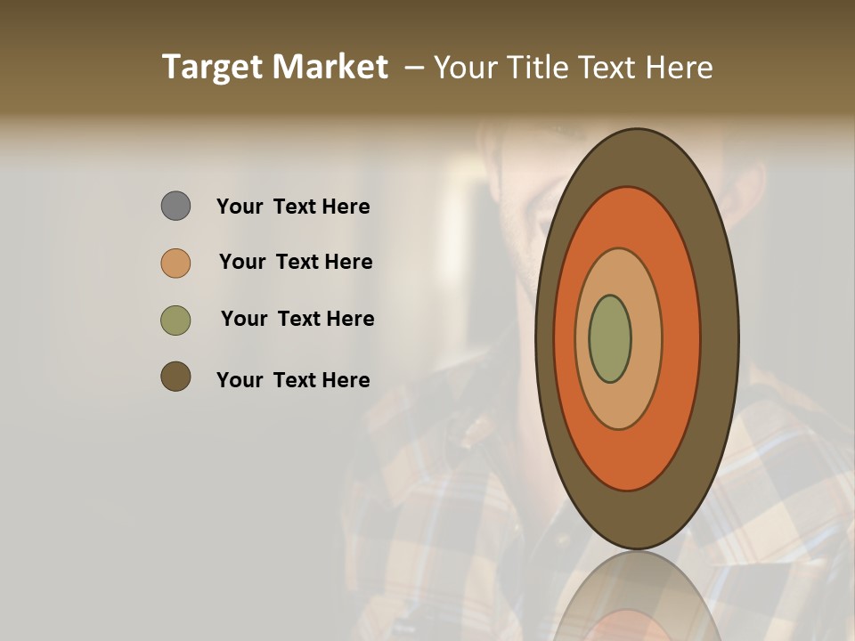 Young Happy Man With Big Smile PowerPoint Template