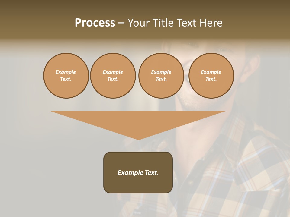 Young Happy Man With Big Smile PowerPoint Template