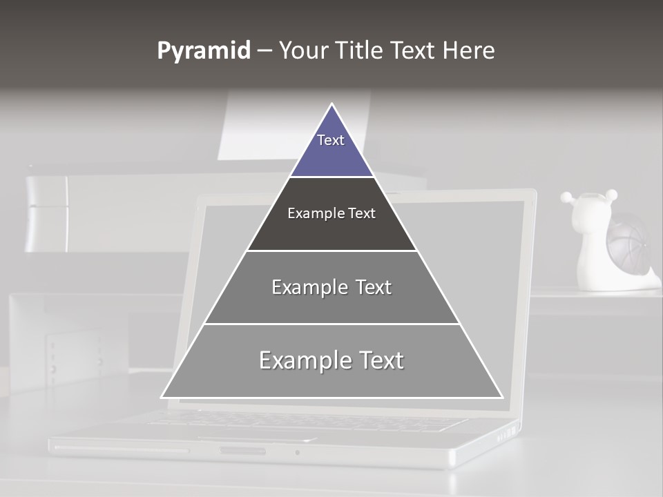 Home Office Desk PowerPoint Template