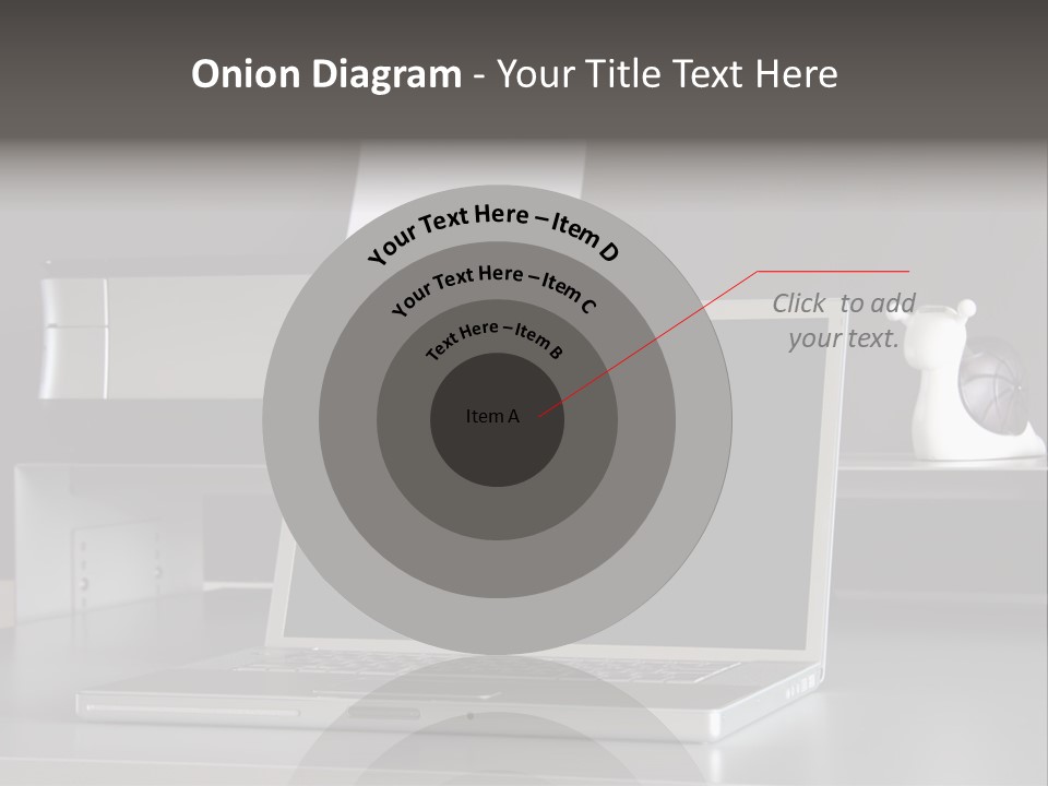 Home Office Desk PowerPoint Template