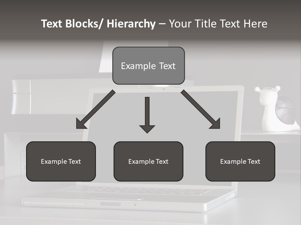 Home Office Desk PowerPoint Template