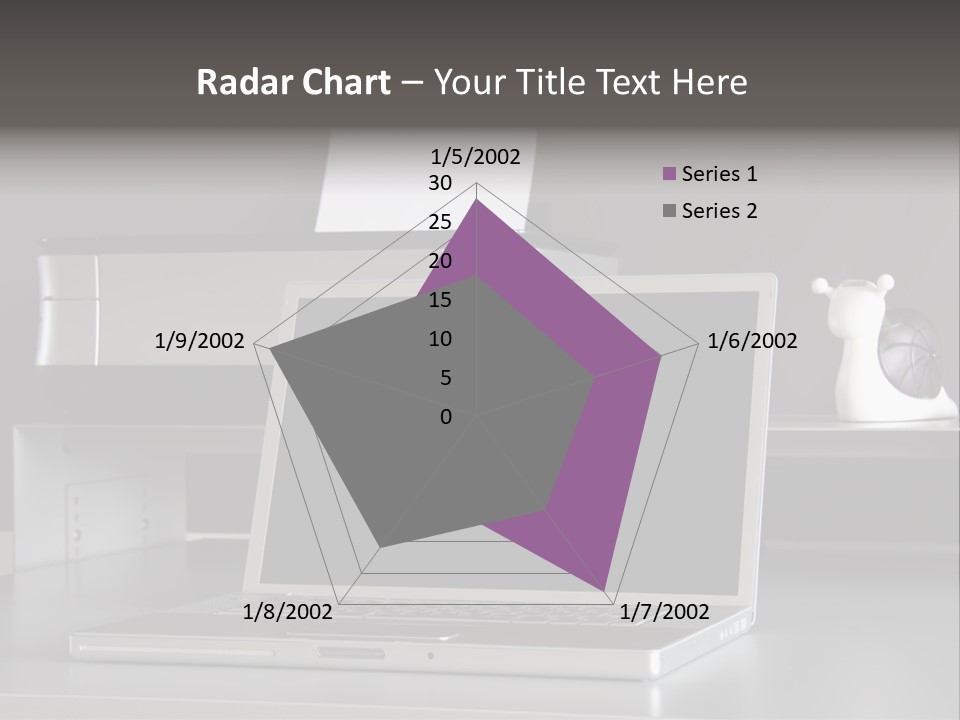 Home Office Desk PowerPoint Template