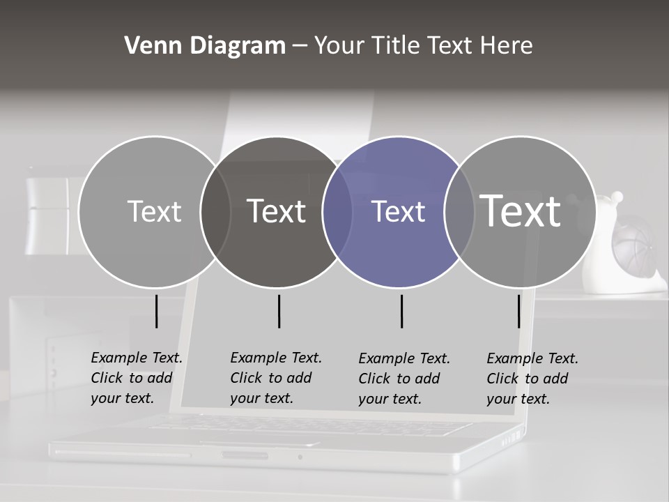 Home Office Desk PowerPoint Template