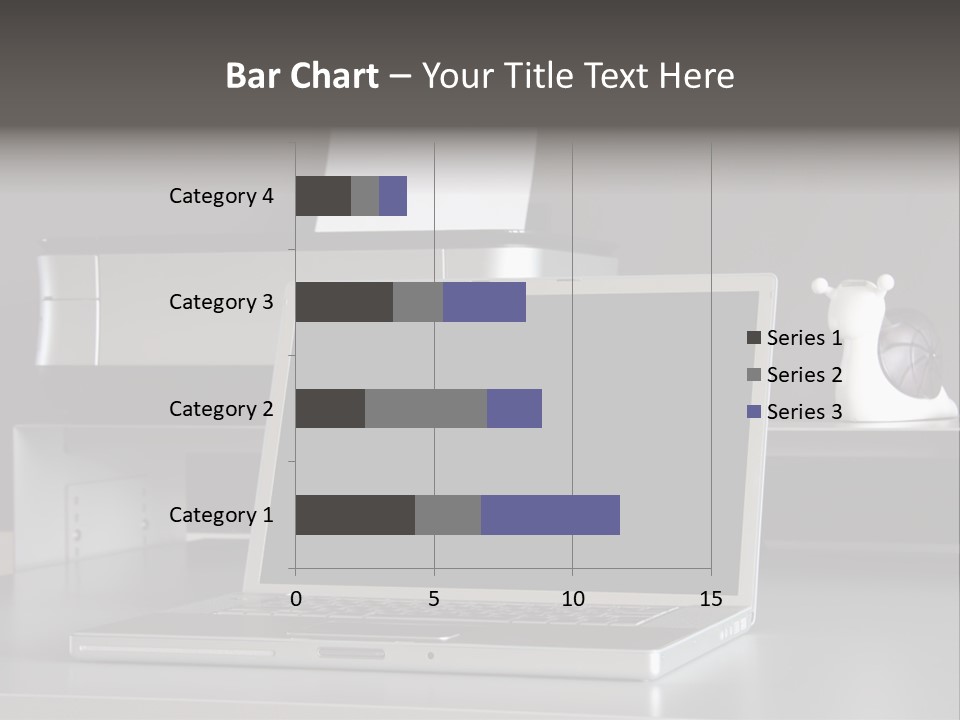 Home Office Desk PowerPoint Template