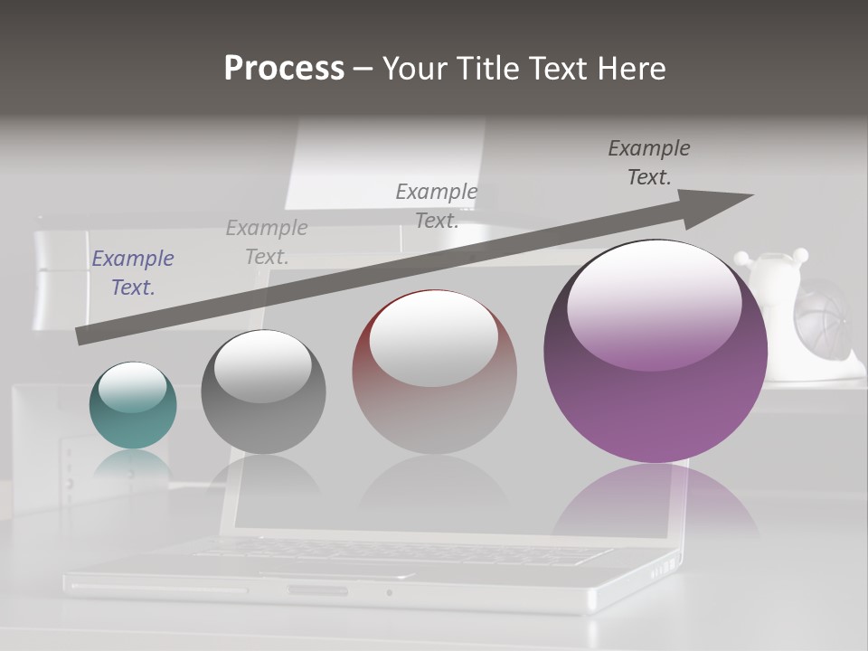 Home Office Desk PowerPoint Template