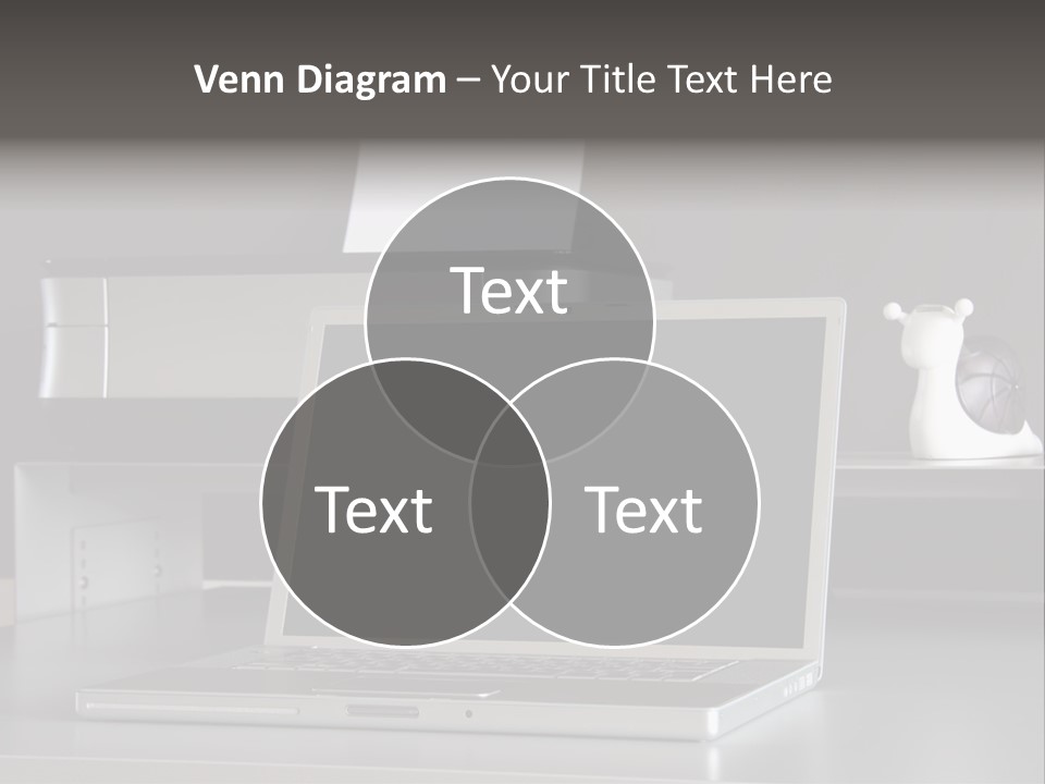 Home Office Desk PowerPoint Template