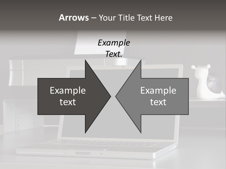 Home Office Desk PowerPoint Template