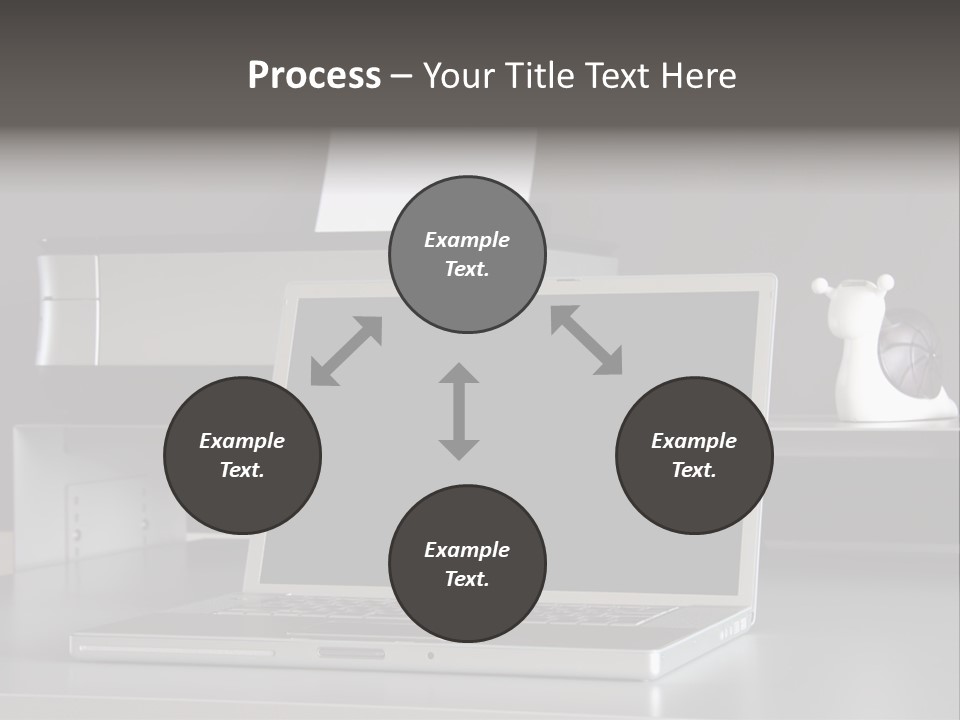 Home Office Desk PowerPoint Template