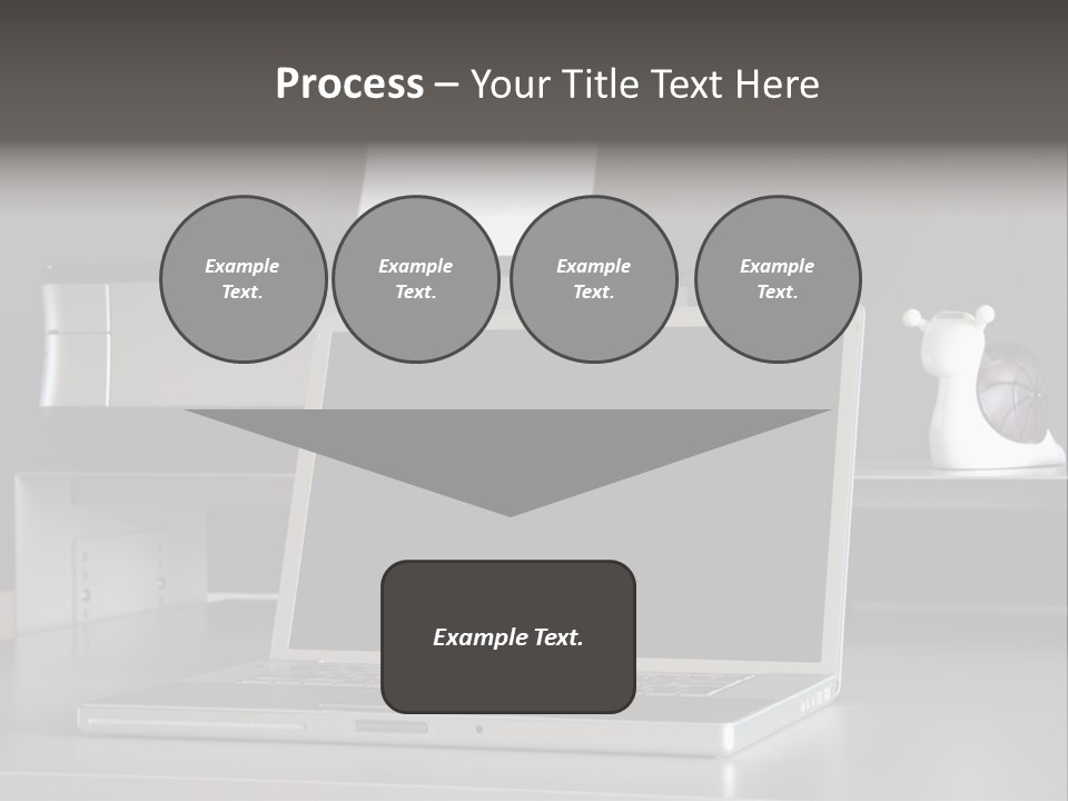 Home Office Desk PowerPoint Template