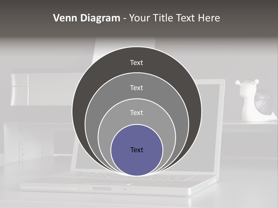 Home Office Desk PowerPoint Template