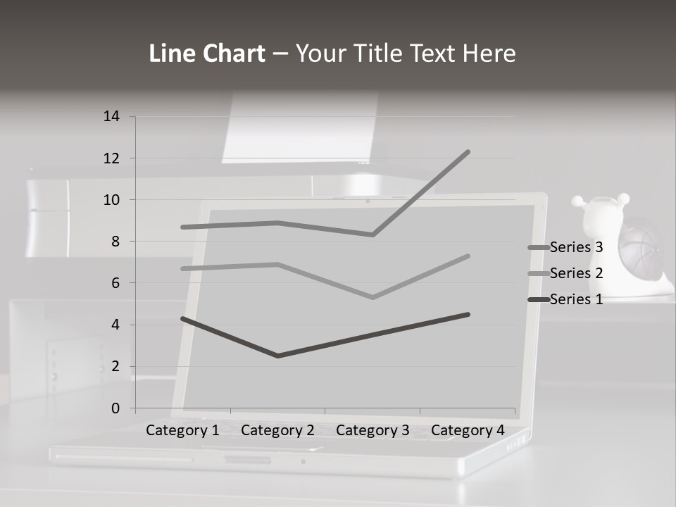 Home Office Desk PowerPoint Template