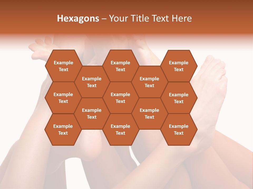 Well-Groomed Bared A Foot Of Female Feet, Isolated On A White Background, Please See Some Of My Other Parts Of A Images PowerPoint Template